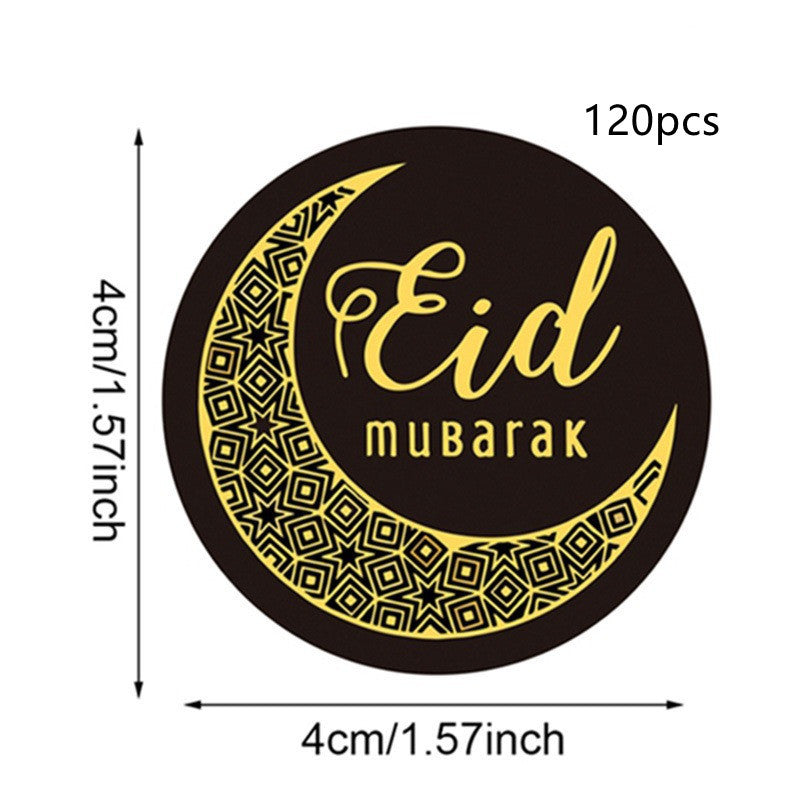 Sticker Letter Eid al-Fitr Sticker Candy Seal Decoration