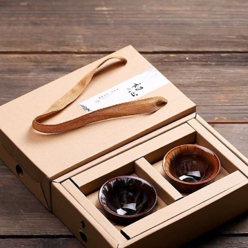 Jianzhan setzte Ofenwechsel Master Single Keramic Small Tea Tasse