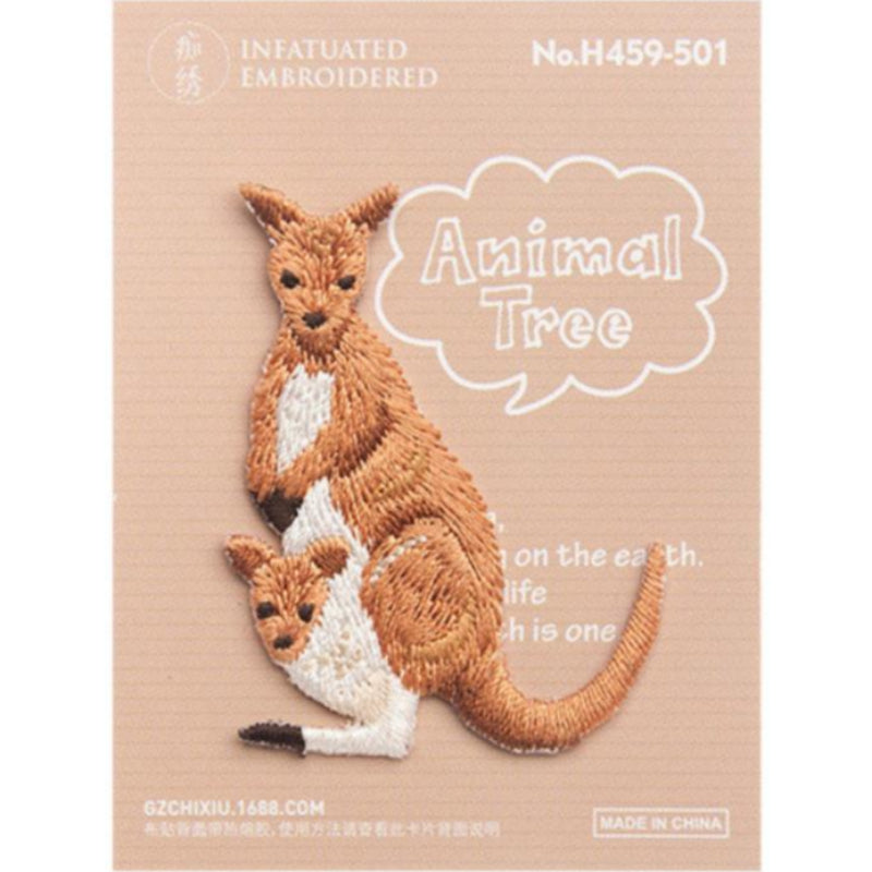 Cute Animal Children's Clothing Fabric Sticker Embroidery-3