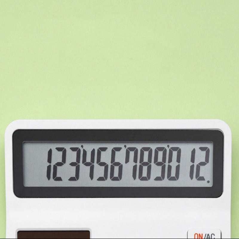 Weißer Tischrechner