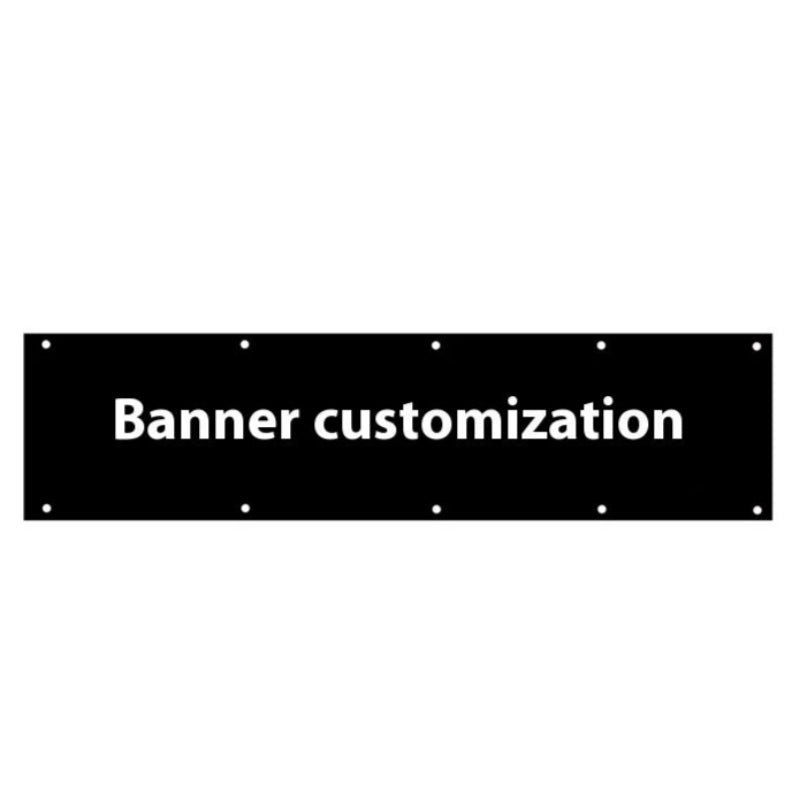 Banners Are Spread Throughout Customized Flags