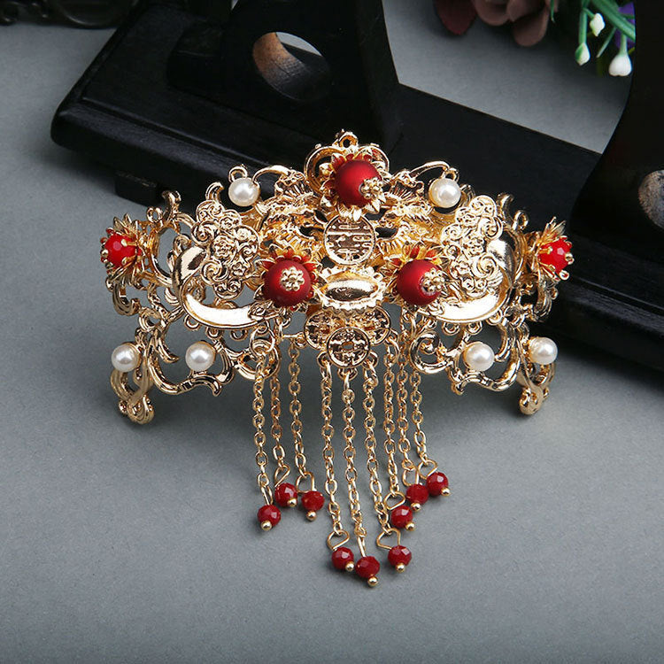 Frauen Hanfu Kopfschmuck Haarnadel Feenluft SU Haarnadel