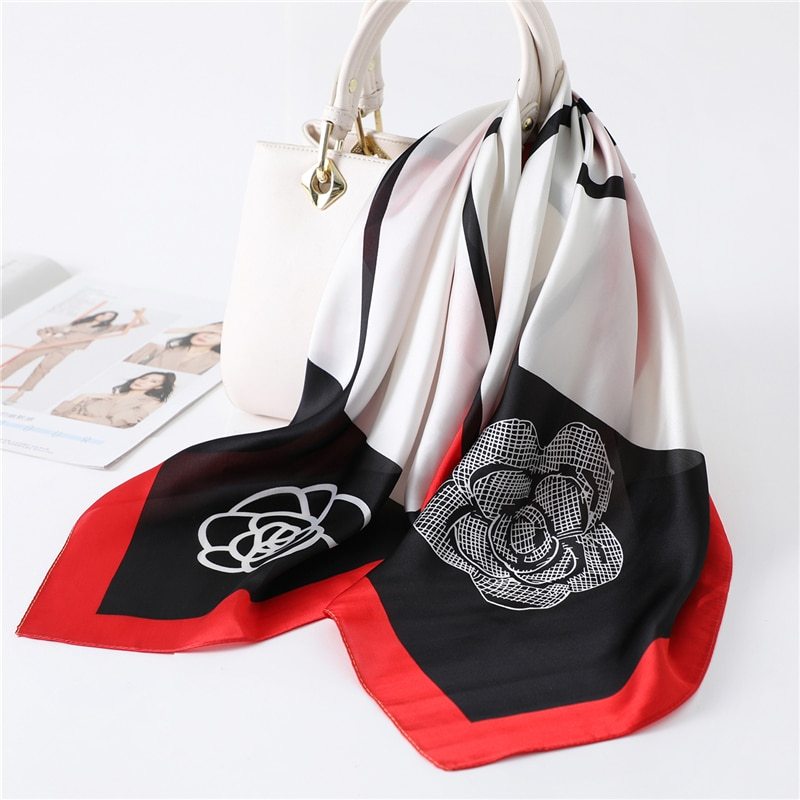 Decorative Scarf Silk Scarf