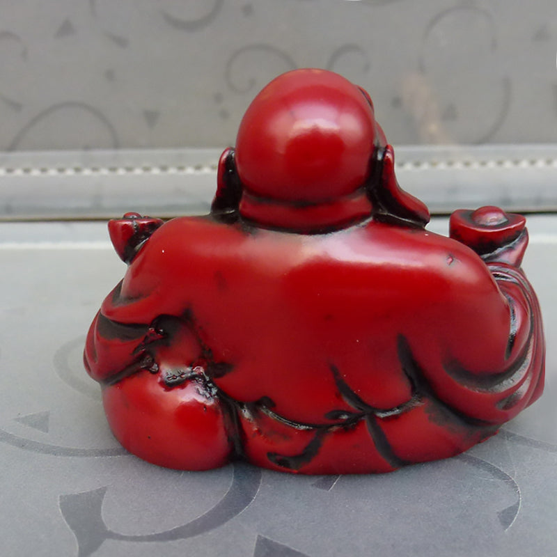 Mini Laughing Buddha Desktop Feng Shui Ornament