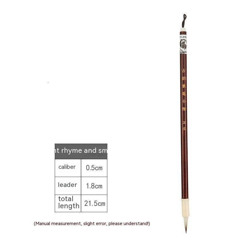 Fly Head Writing Brush Regular Script Calligraphy Practice Writing Brush