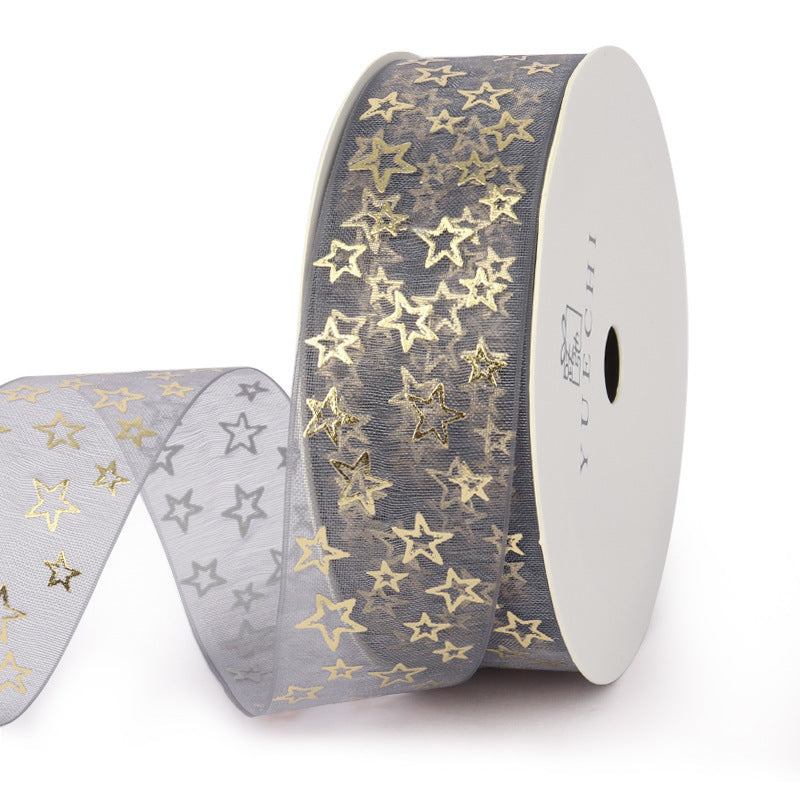 Gift Wrap Decorative Ribbons Handmade DIY Snow Yarn Silk Ribbons