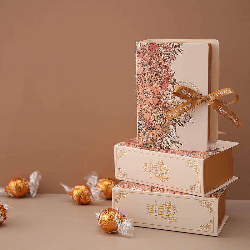 Creative Book Gift Wrap Candy Packaging Paper Box