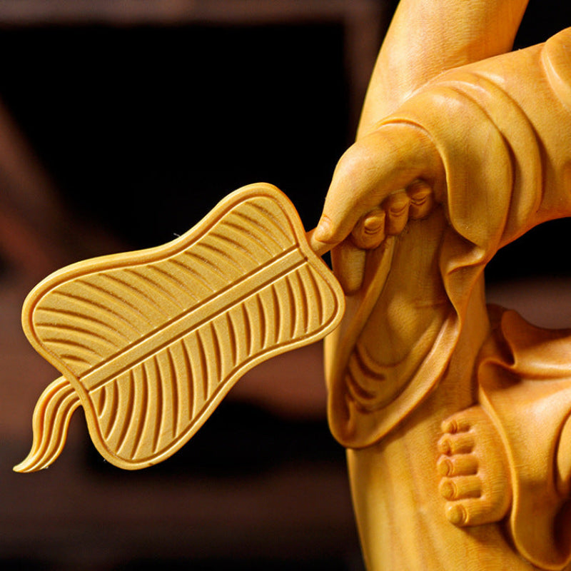 Tanzende Maitreya Buddha Statue Fahrzeugverzierung