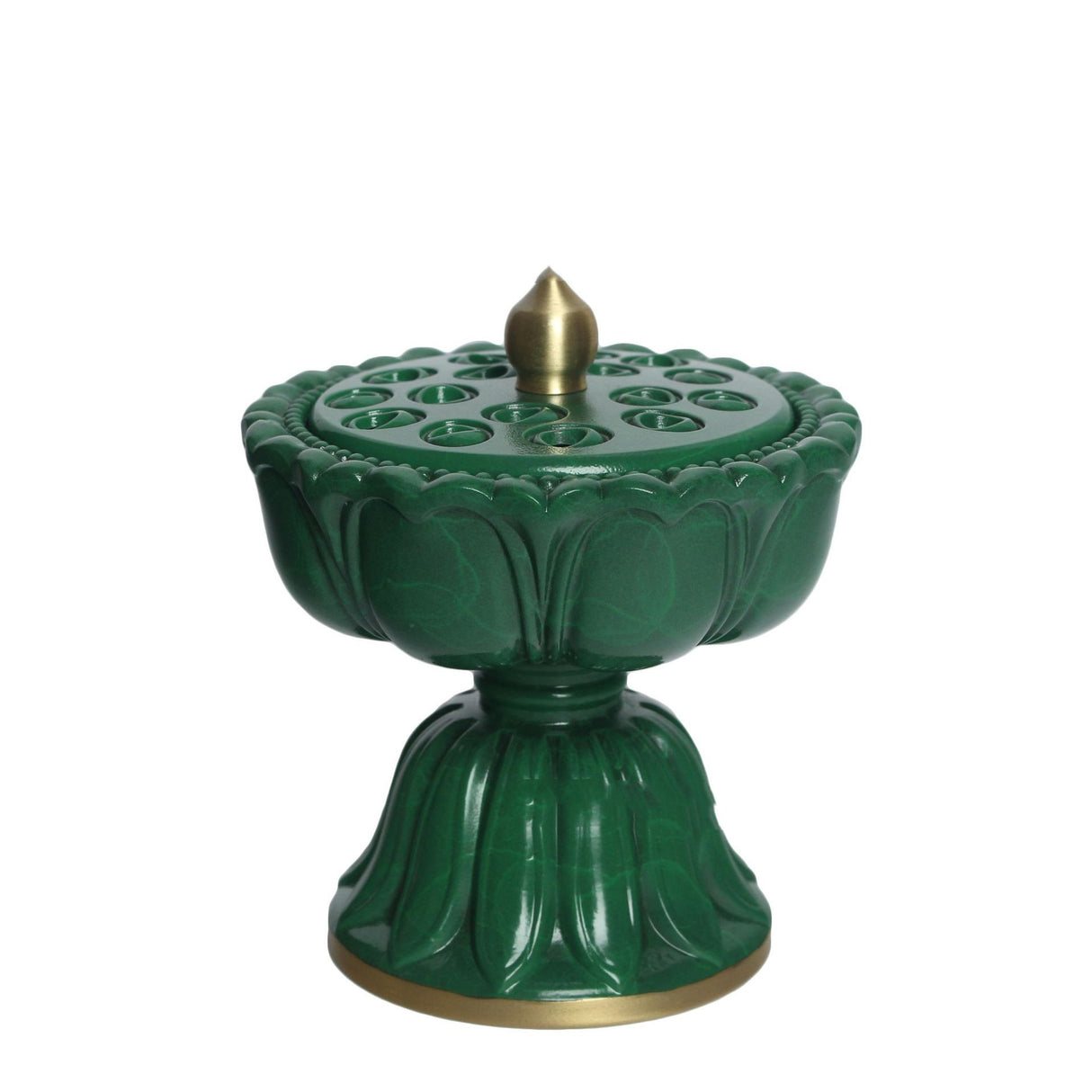 Home Indoor Copper Weihrauch Brenner Zen Ornamente