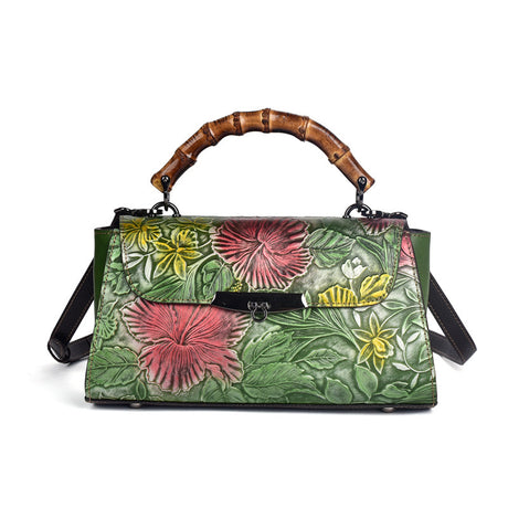 Oftback im Retro -Retro -Retro -Tasche mit oberster Ebene