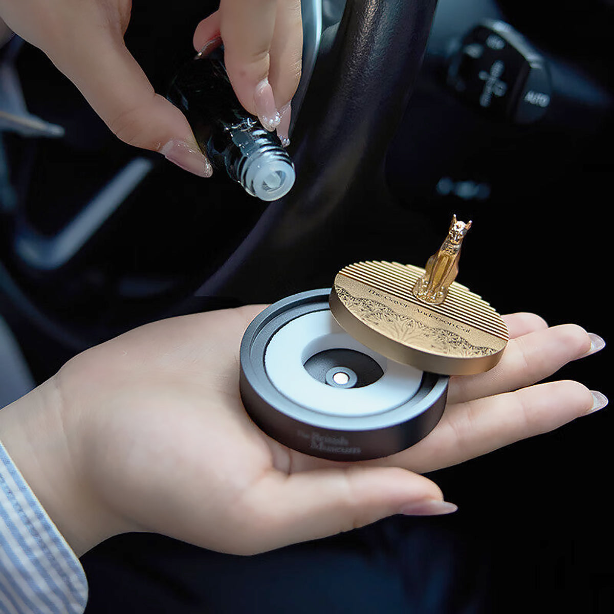 Anderson Cat Series Collection Classic Car Aromatherapy Ornaments-3