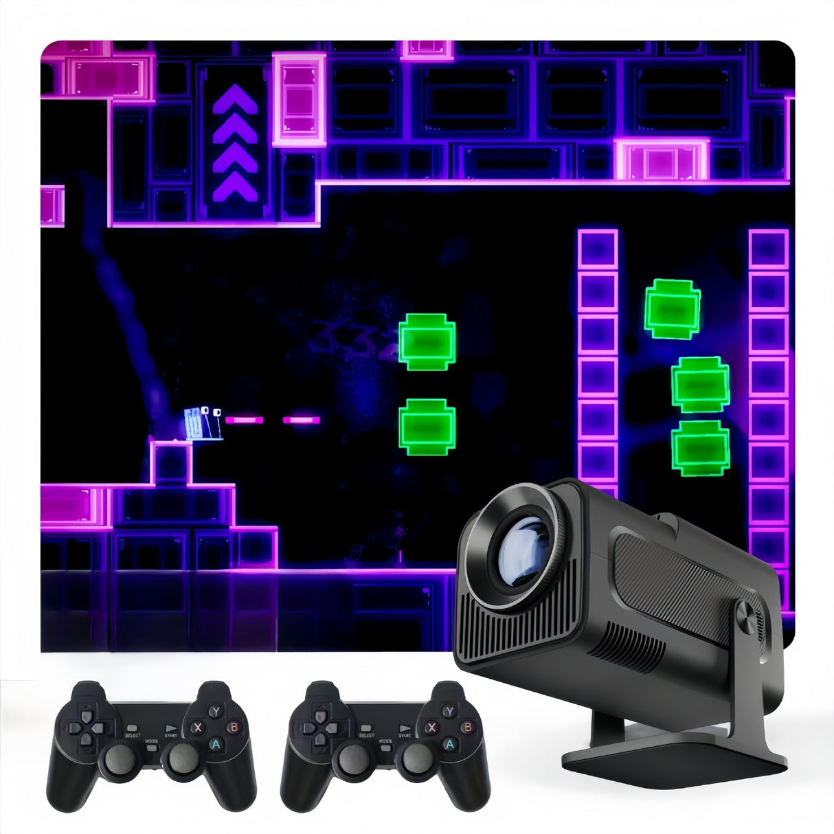 Android Projector Game Console Home Portable-2