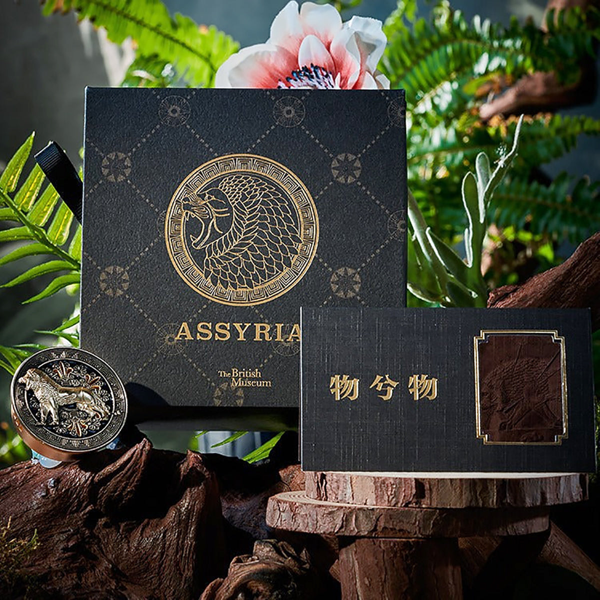 Assyrian Series Lion Diatom Mud Car Aromatherapy-4