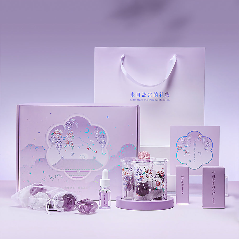 Begonia Crystal Aromatherapy Lamp Romantic Birthday Gift for Her-2