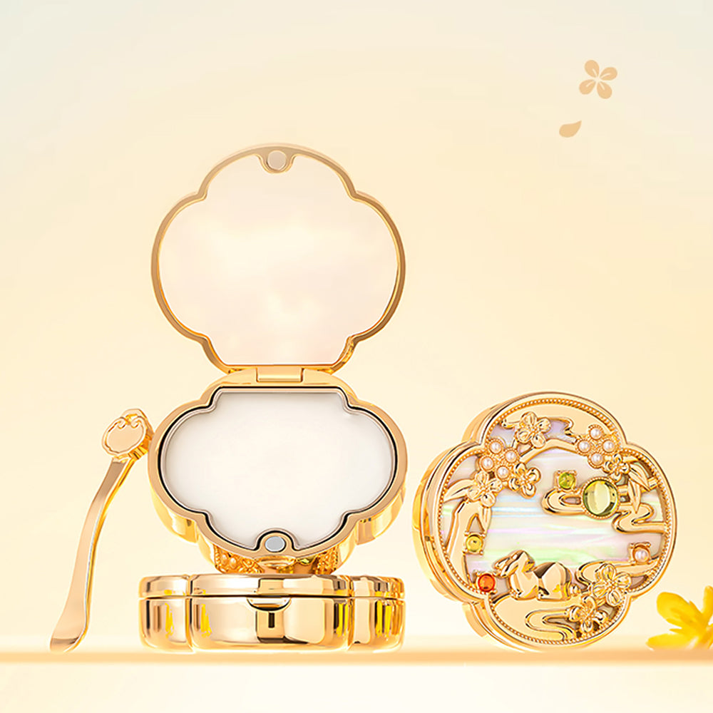 Solid Perfume Jade Rabbit Osmanthus Solid Balm Birthday Gift for Her-4