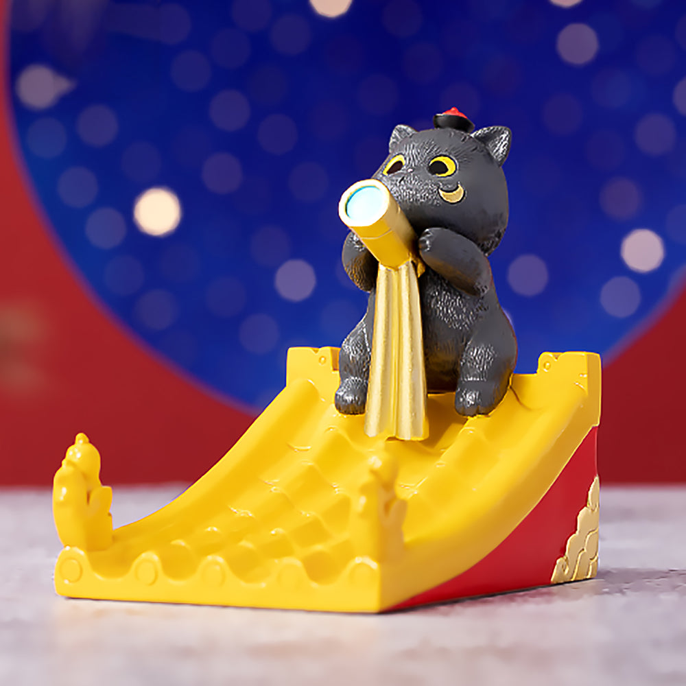 Birthday Gifts Forbidden City Chinese Cat Stargazing Phone Holder-4