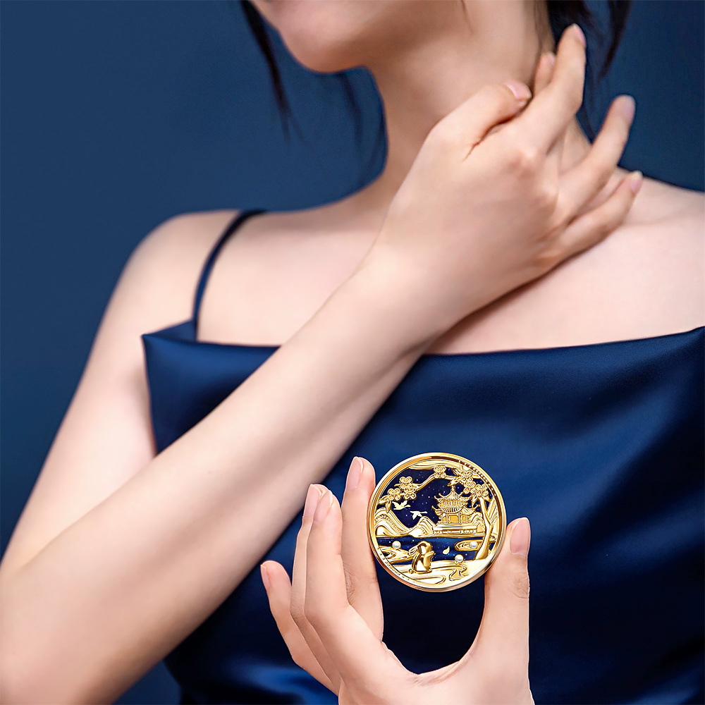 Birthday Gifts for Her Balm Golden Branch Jade Rabbit Light Fragrance Solid Perfume-4