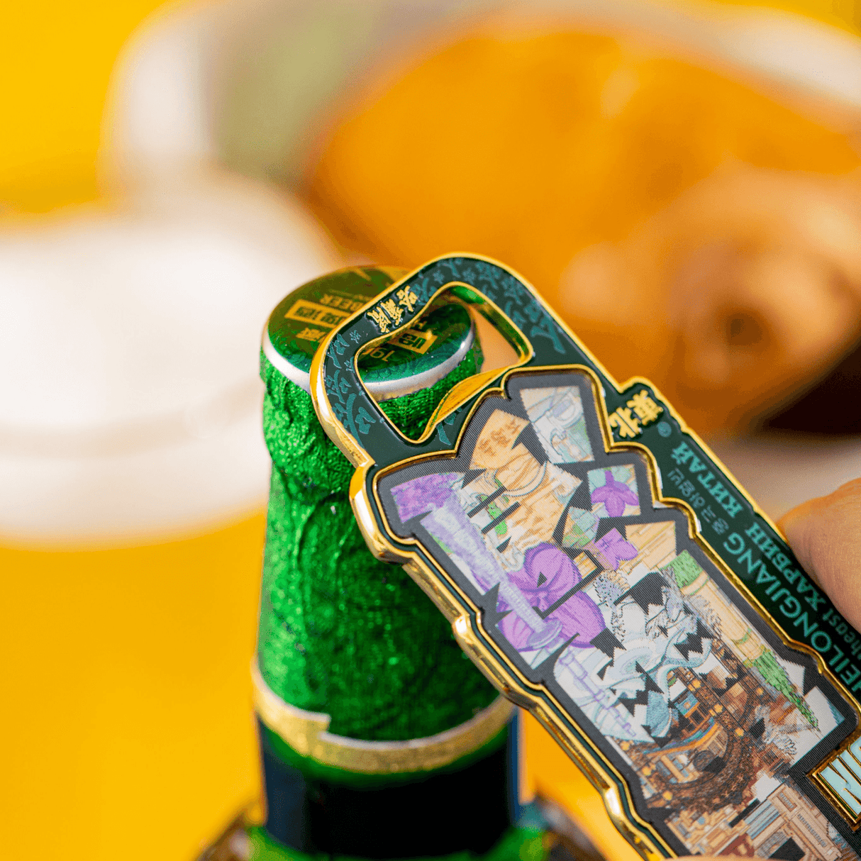 Grating Landmark Magnet – Harbin Bottle Opener Souvenir-4