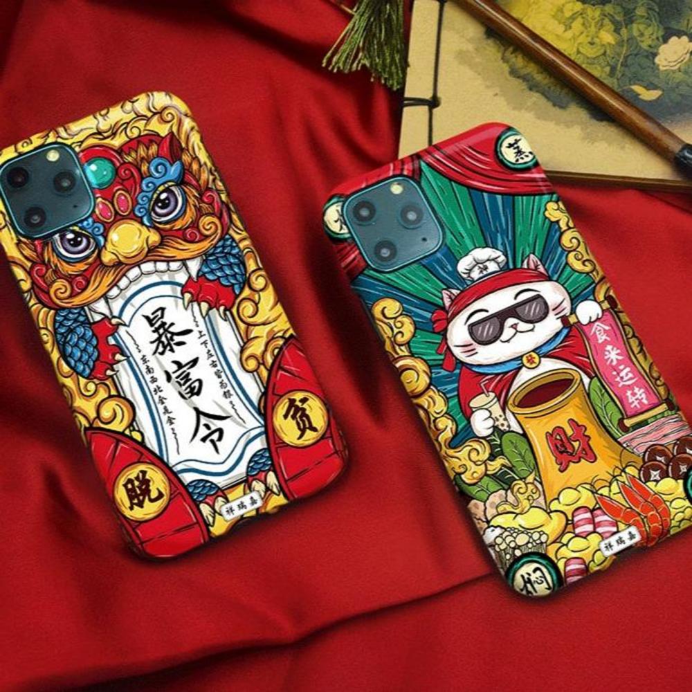 Chinese Style Illustration iPhone 13 Series Mobile Phone Case-1