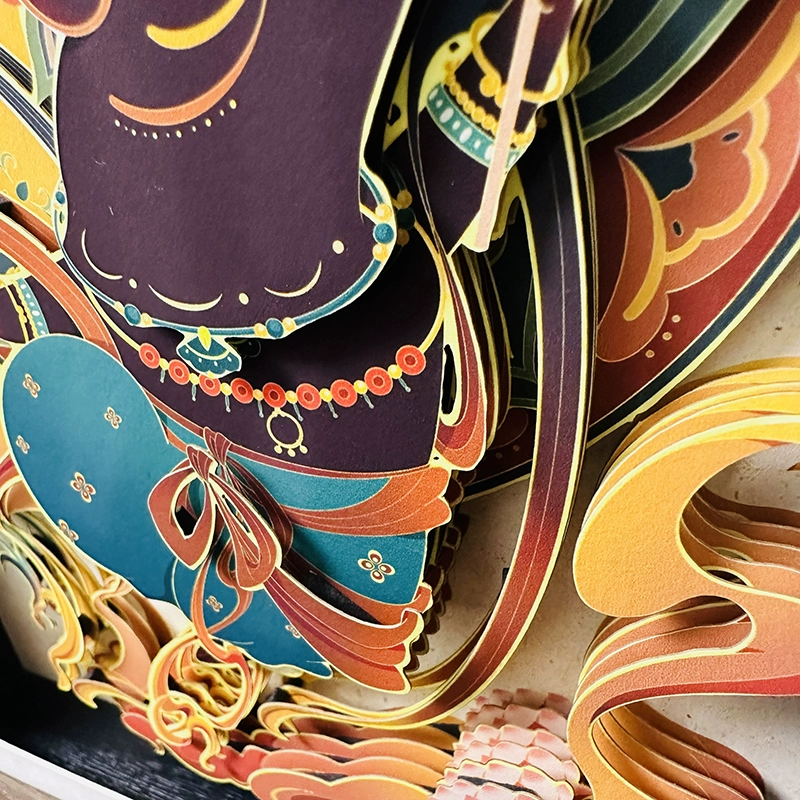 Chinese Zodiac Dunhuang Paper-Cut Ornament Personalized Art Gift-3