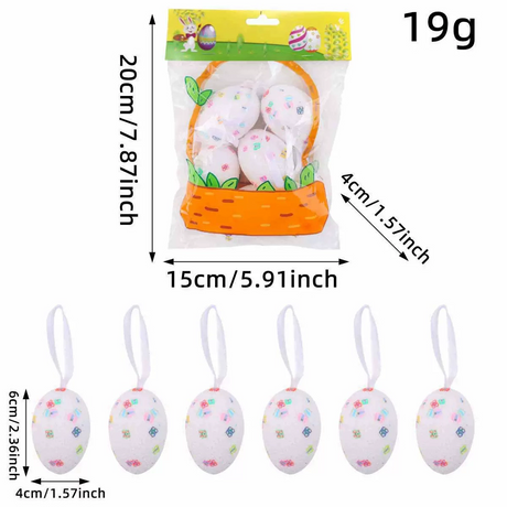Easter Egg Hanging Decor Pendant Holiday Party Decorations-5