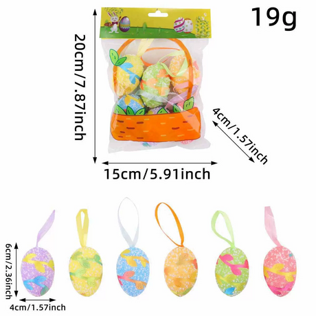 Easter Egg Hanging Decor Pendant Holiday Party Decorations-6
