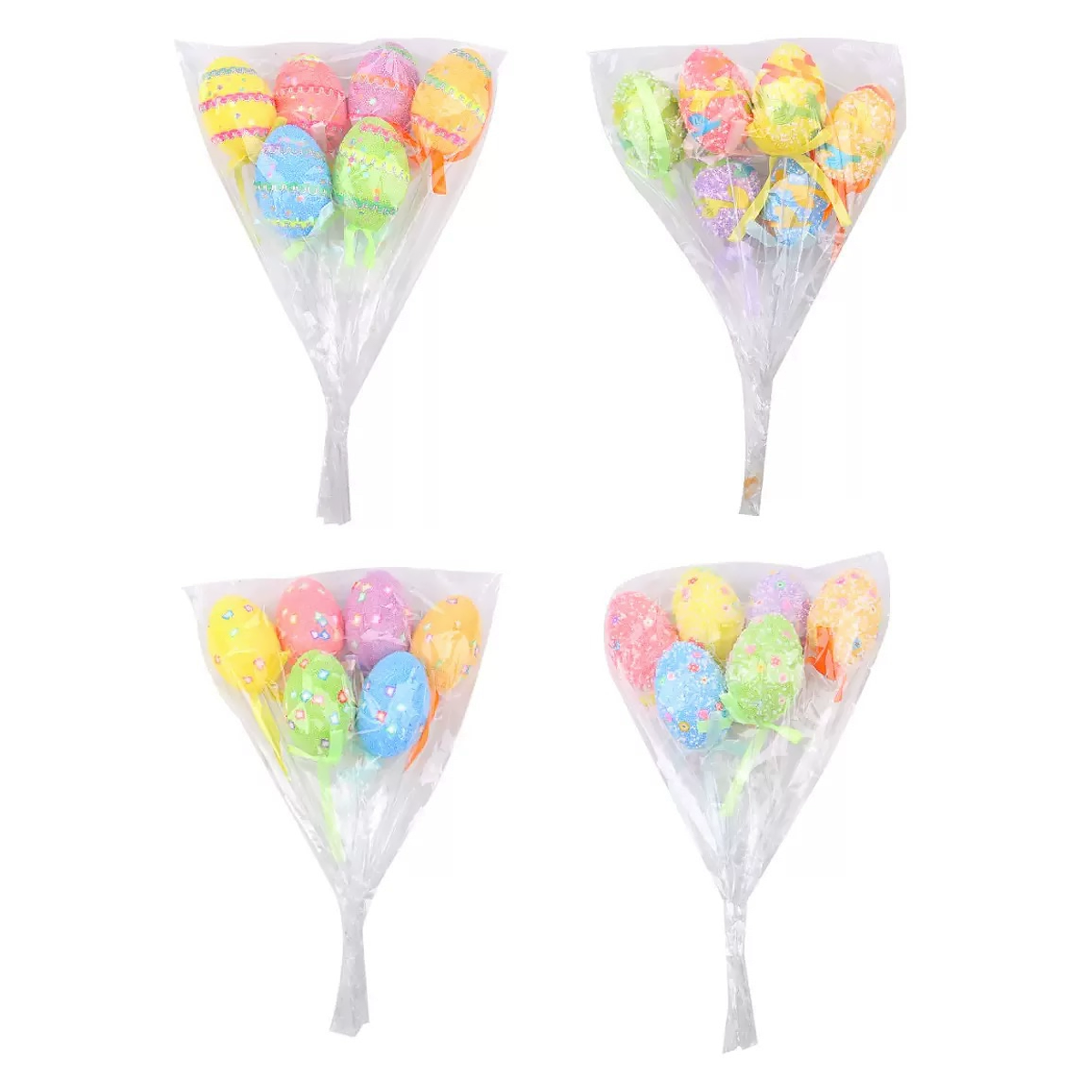 Easter Eggs Flower Arrangement Holiday Party Decoration Scene Arrangement-4