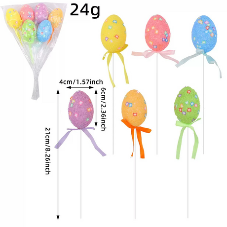 Easter Eggs Flower Arrangement Holiday Party Decoration Scene Arrangement-5