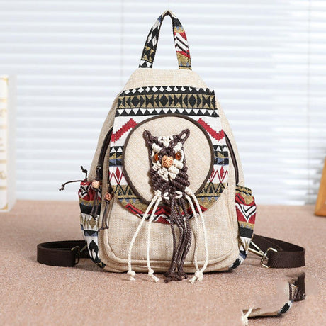 Famous Style Decorative Braided Backpack-1