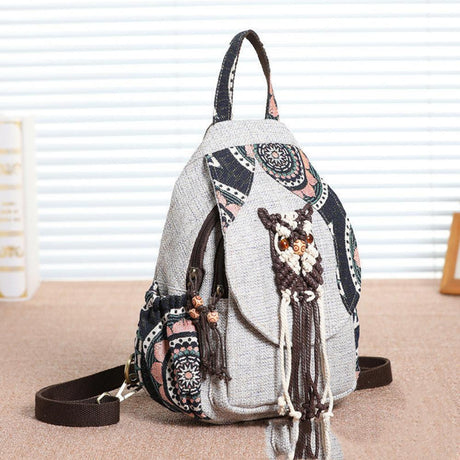 Famous Style Decorative Braided Backpack-2