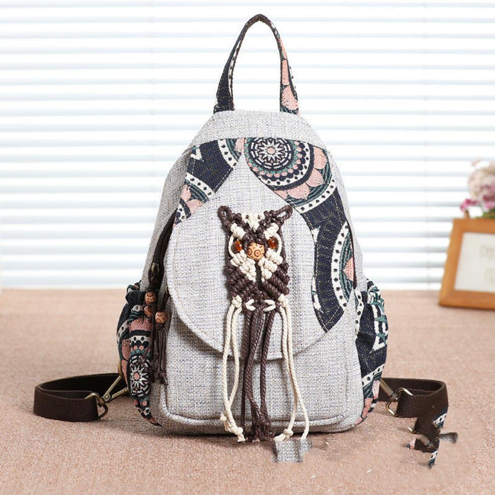 Famous Style Decorative Braided Backpack-4