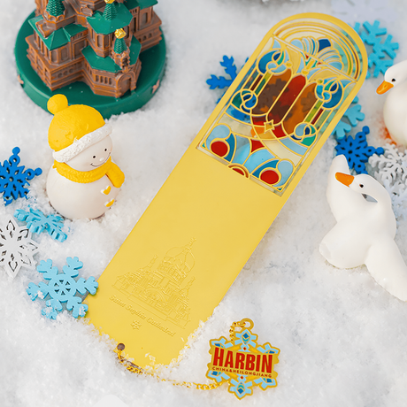 Gifts for Book Lovers Saint Sophia Cathedral Flower Window Bookmark-1