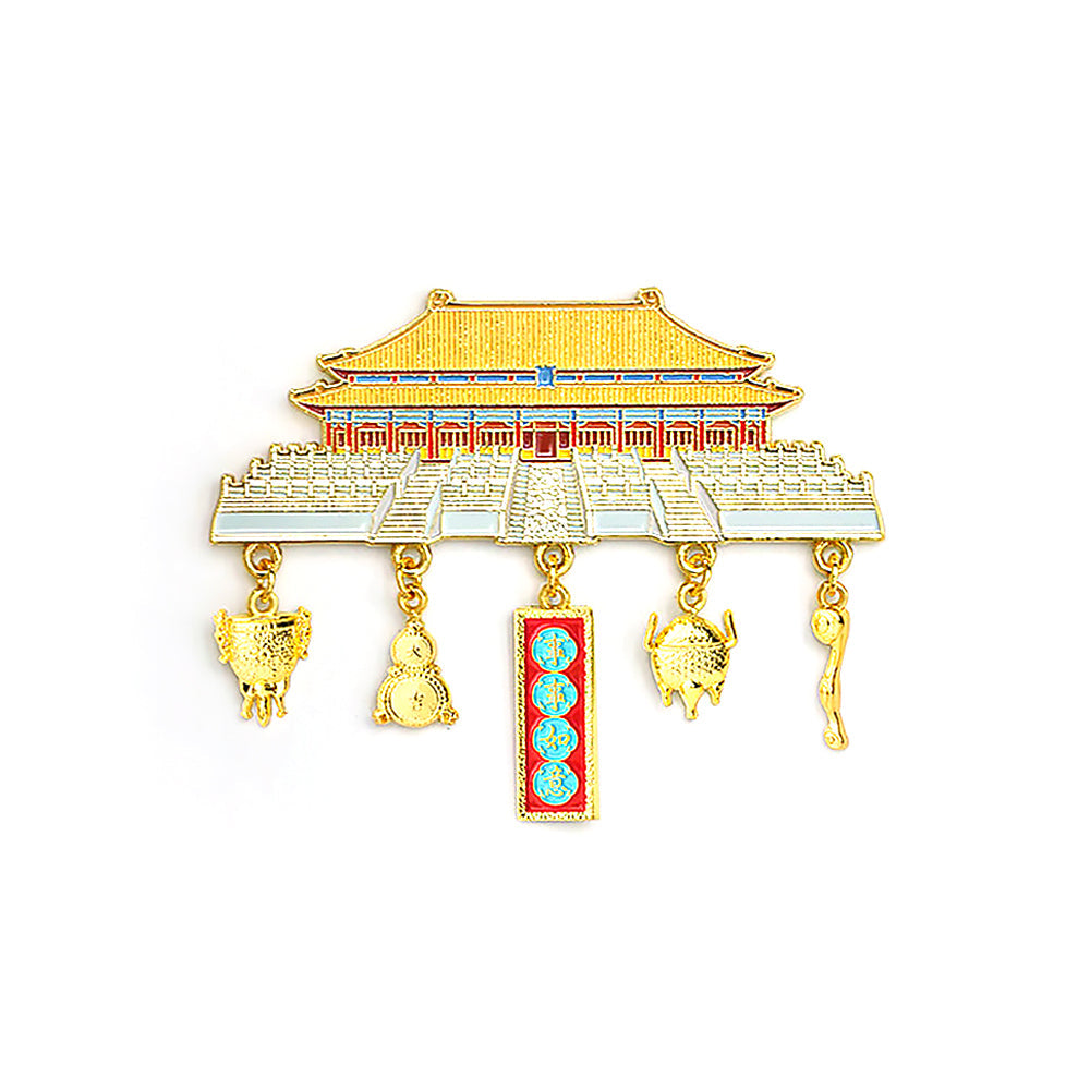 Hall of Supreme Harmony Fridge Magnet Forbidden City Creative Decor-1