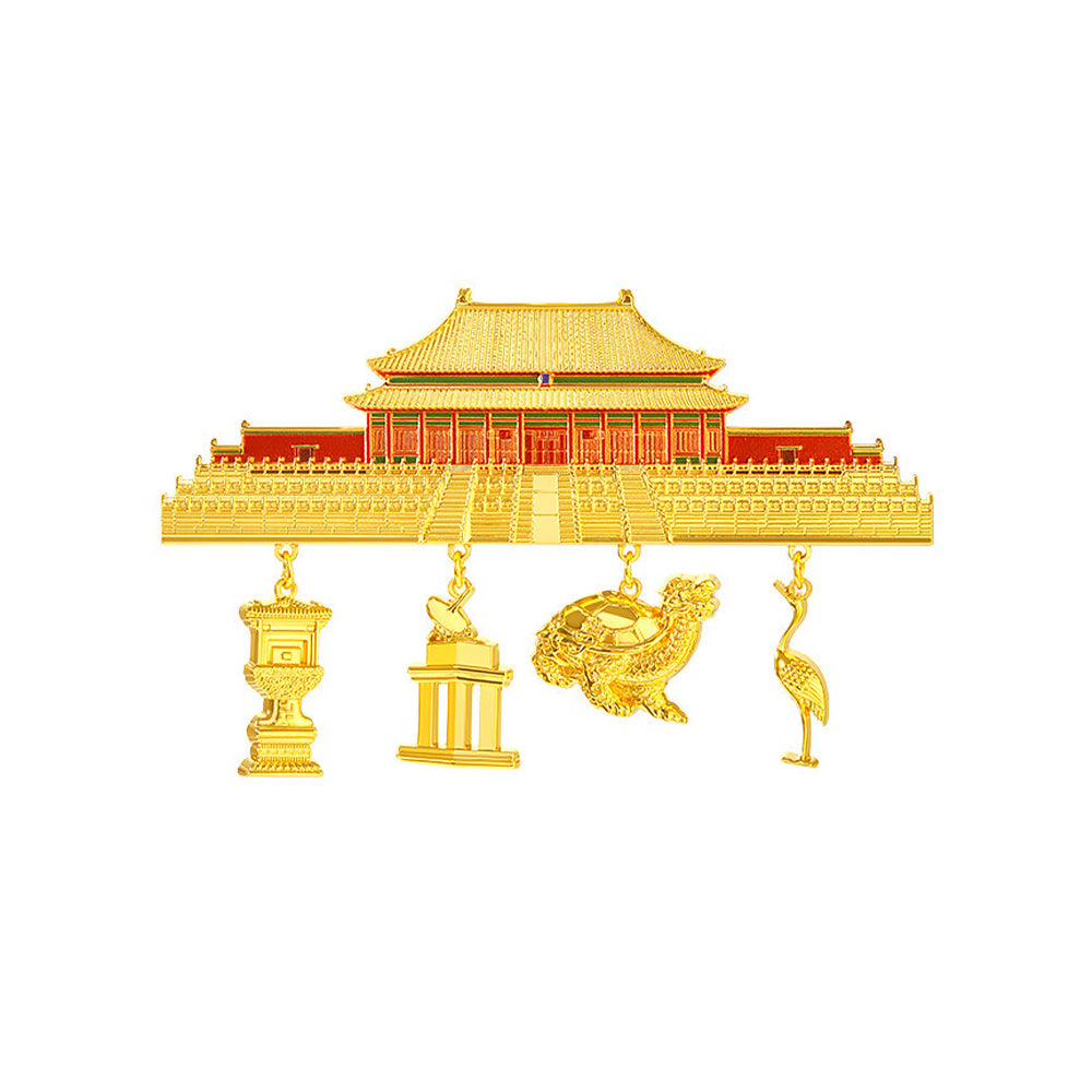 Hall of Supreme Harmony Fridge Magnet Forbidden City Creative Decor-2