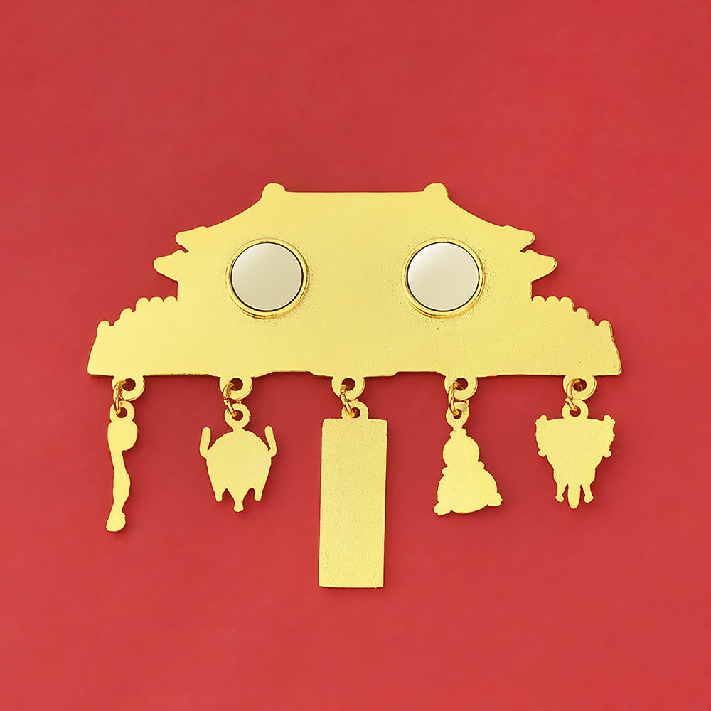 Hall of Supreme Harmony Fridge Magnet Forbidden City Creative Decor-6