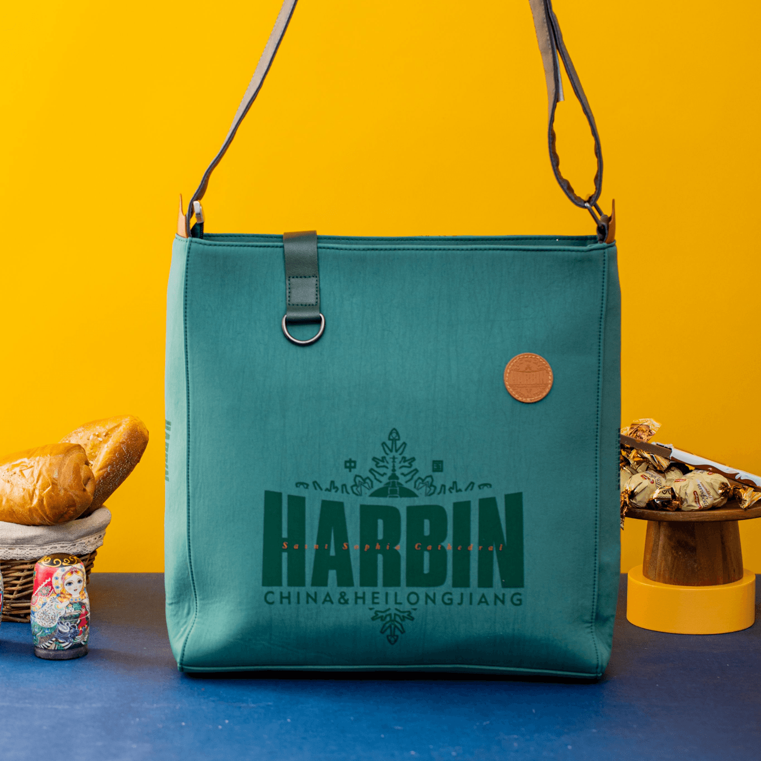 Harbin City Limited Edition Unisex Saint Sophia Cathedral Tote Bag-2