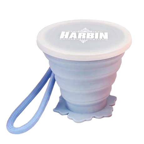Harbin Ice and Snow Series Snowflake Portable Silicone Collapsible Water Cup-8