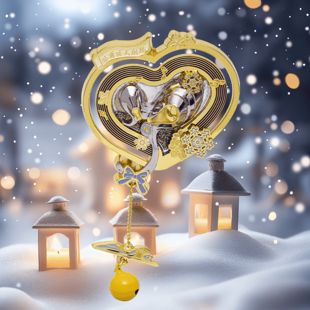 Harbin Opera House Quicksand Magnet Fluid Architecture Keepsake-2