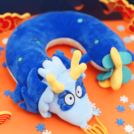 Hey Dragon Ha Tiger Series Hey Dragon U-shaped Travel Pillow-1