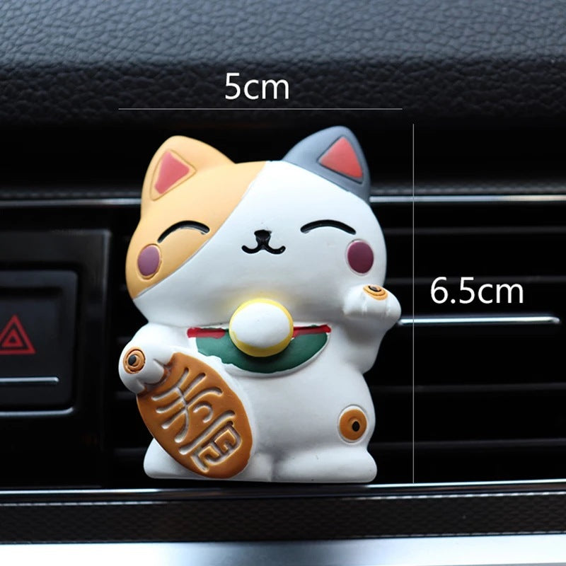 Lucky Cat Car Fragrance Decoration-5