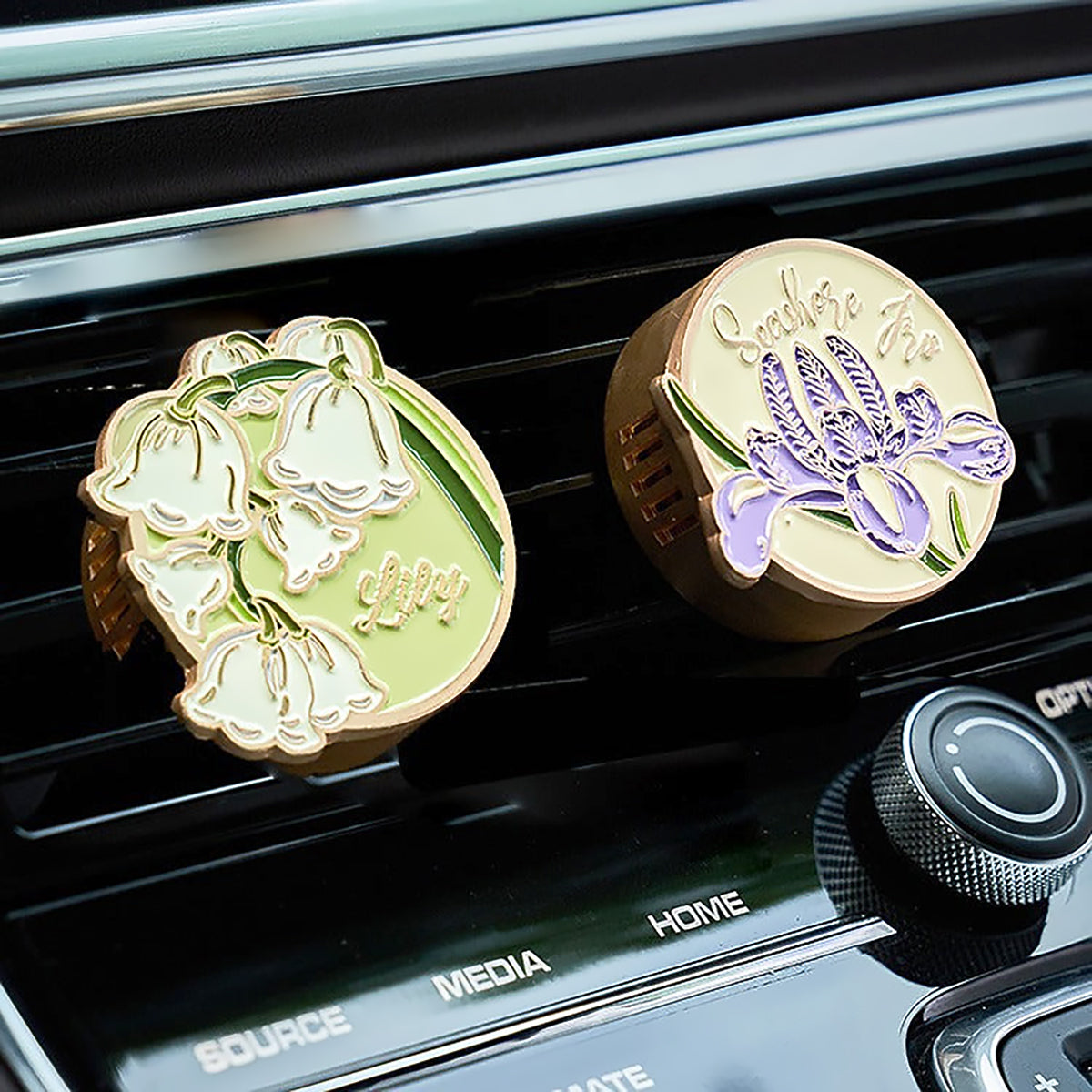 Natural History Series Lily of the Valley Iris Car Aromatherapy-1