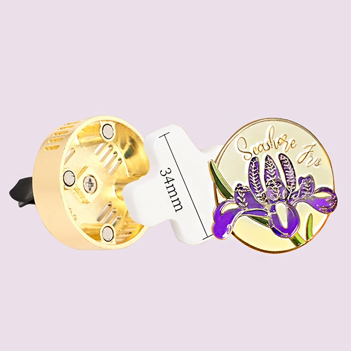 Natural History Series Lily of the Valley Iris Car Aromatherapy-3