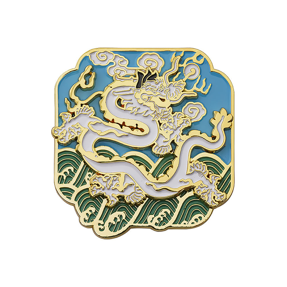 Nine Dragon Wall Fridge Magnets Imperial Dragon Souvenir-2