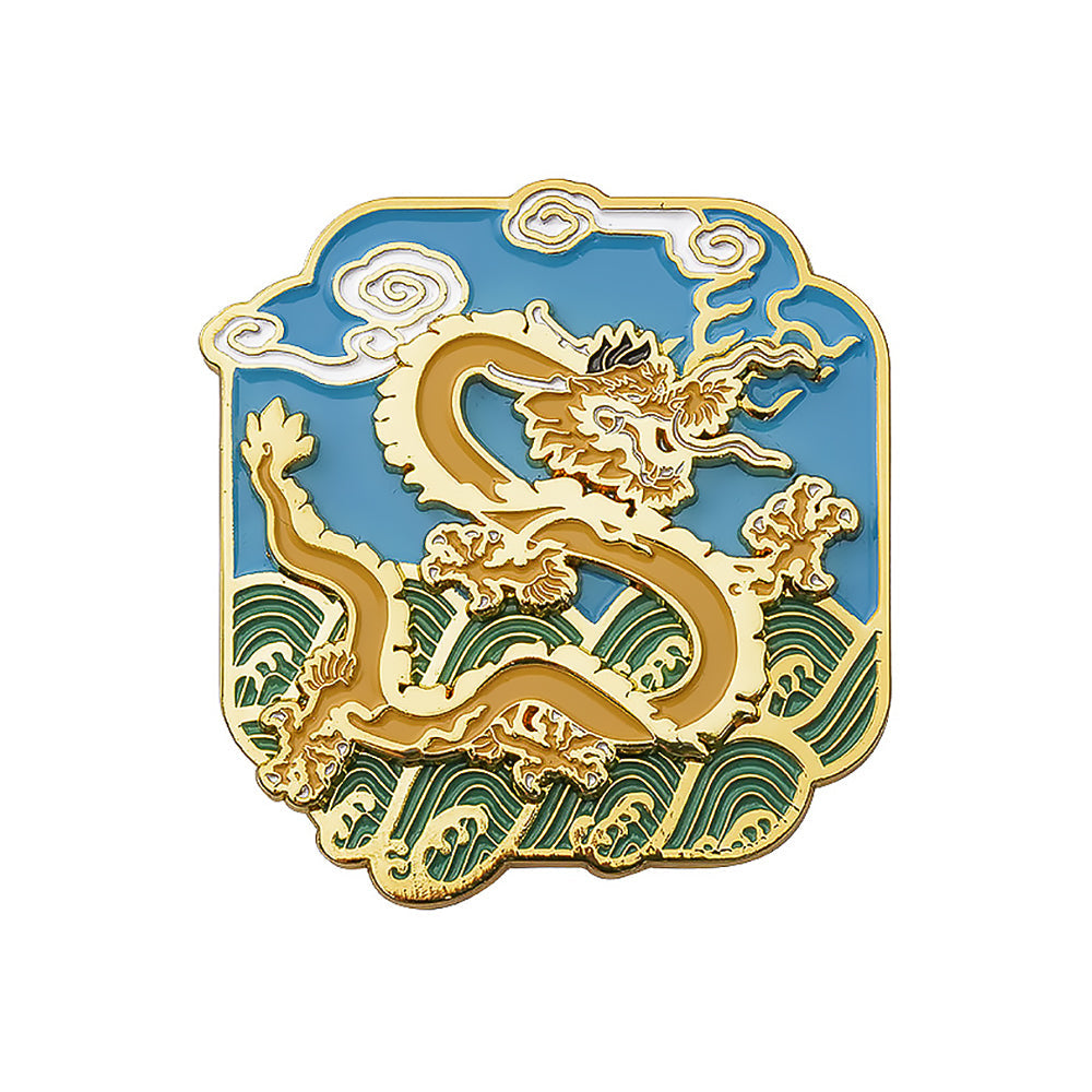 Nine Dragon Wall Fridge Magnets Imperial Dragon Souvenir-3