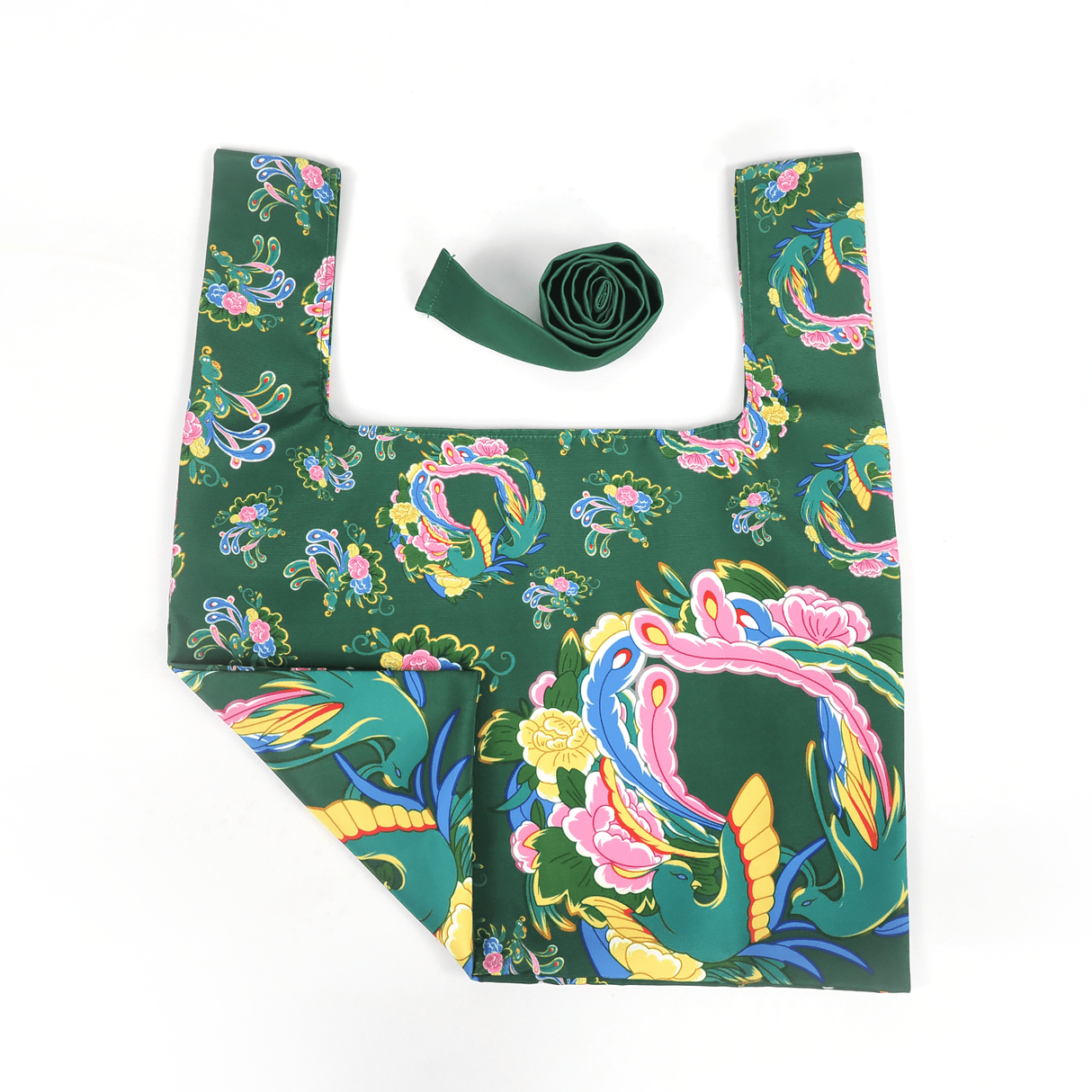 Northeast China Big Flower Eco-Friendly Durable Canvas Bag-7