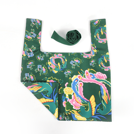 Northeast China Big Flower Eco-Friendly Durable Canvas Bag-7