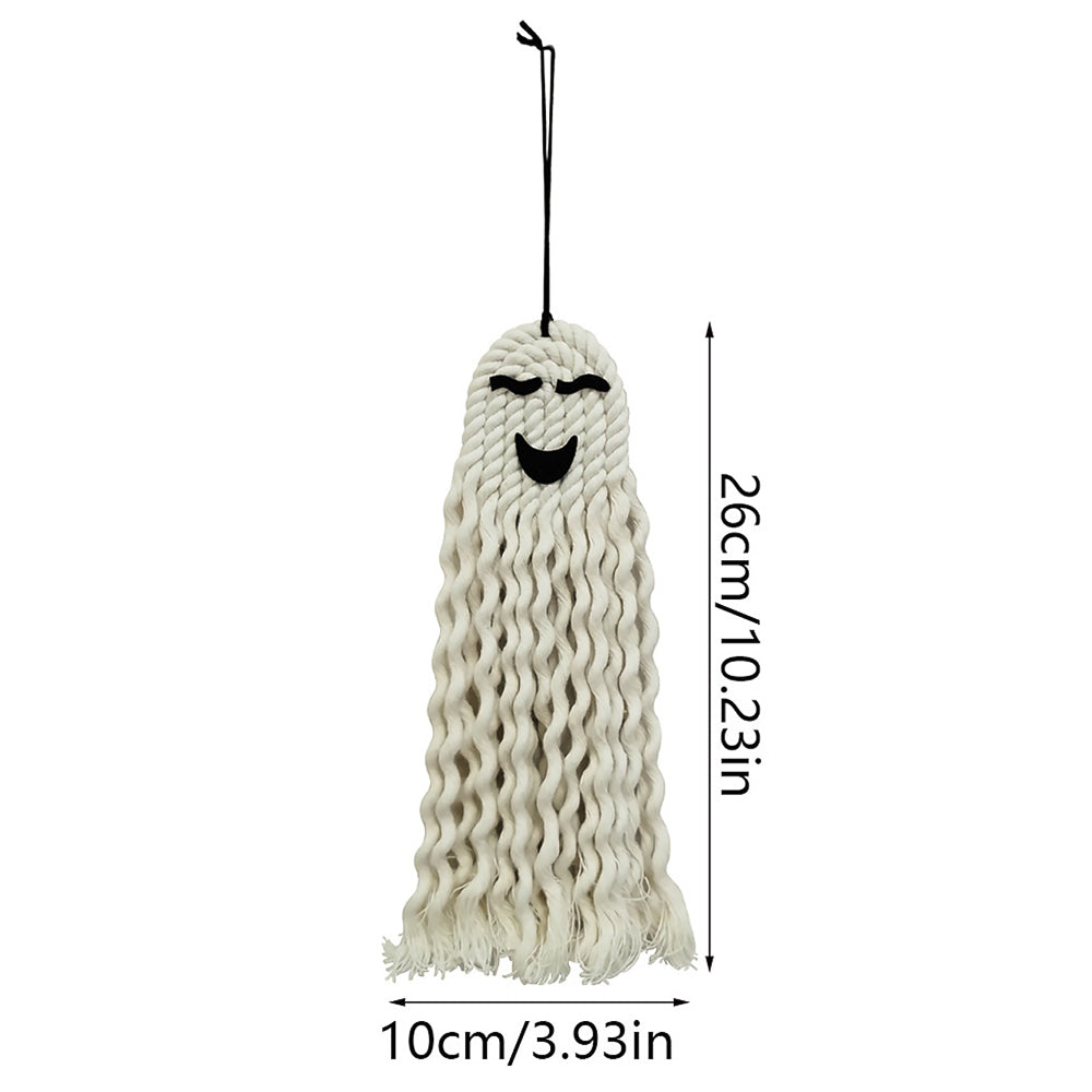 Cute Halloween Hanging Ghost Decoration Polyester Ornament-5