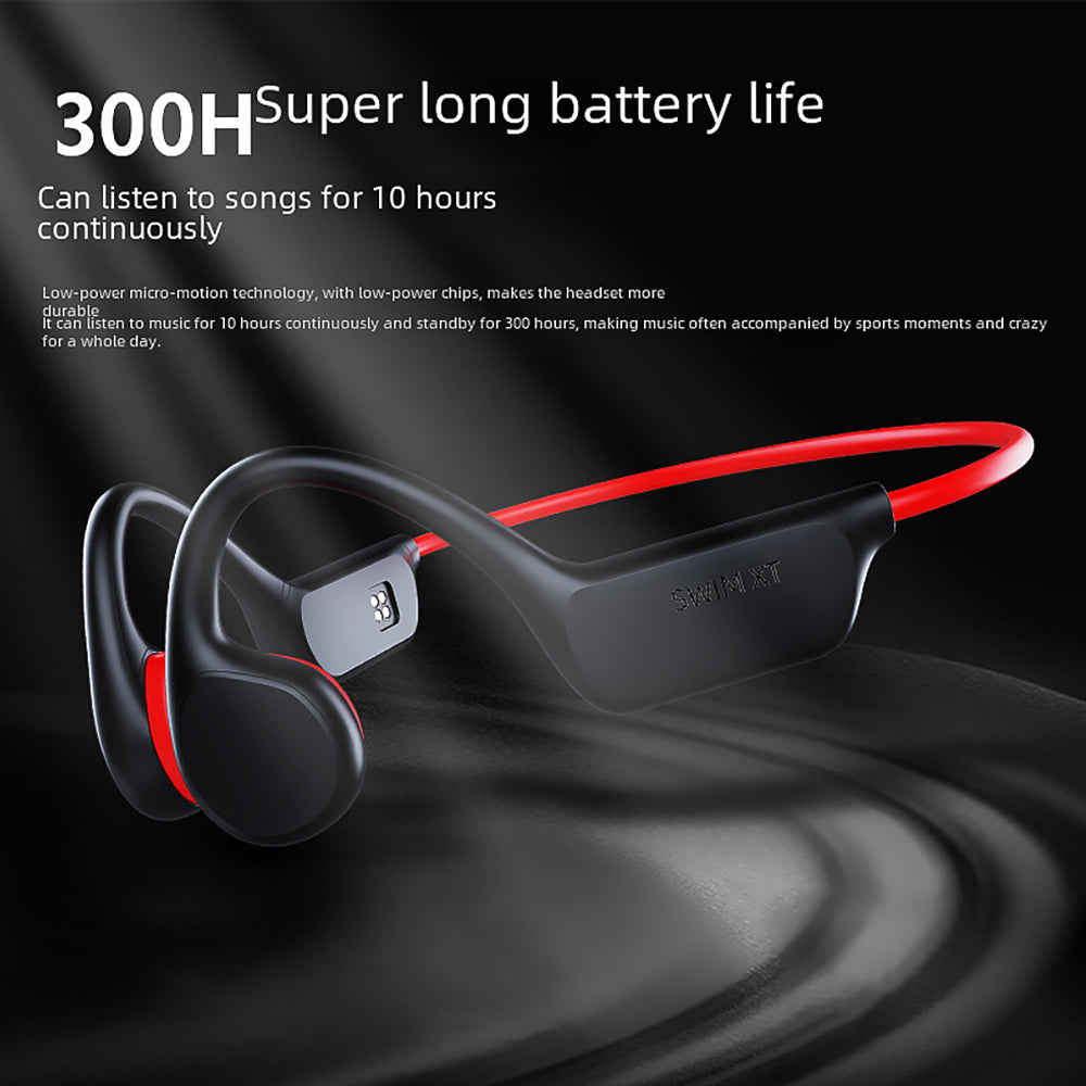 X7 Bone Conduction Bluetooth Headset with 32GB Waterproof Sports Storage-2