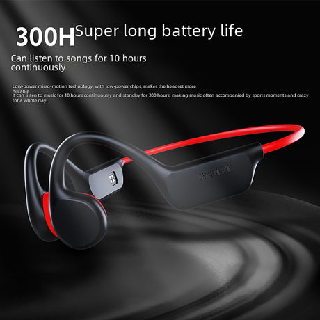 X7 Bone Conduction Bluetooth Headset with 32GB Waterproof Sports Storage-2