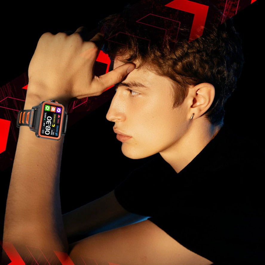 S666 Bluetooth Smart Watch - Dynamisches Zifferblatt, Sport -Schrittzähler, Herzfrequenzüberwachung, Informationserinnerung, Musikfunktion